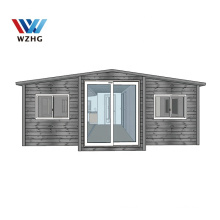 2020 WZH prefabricated modular light gauge steel house modern with 2 bedroom house floor plans and villa structural design